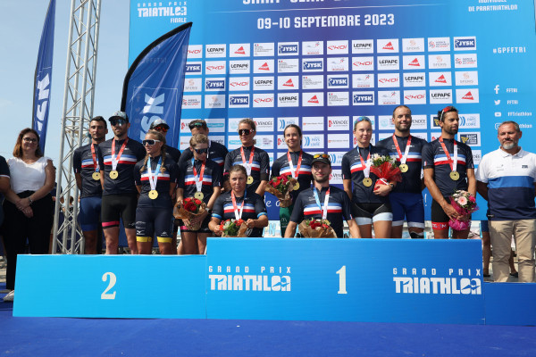 Championnat de France individuel de Para triathlon 2023